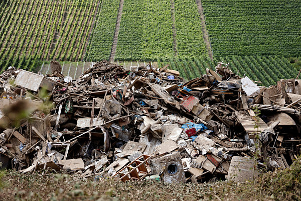 Flutschäden in der Eifel