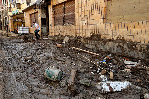 Flutschäden in der Eifel