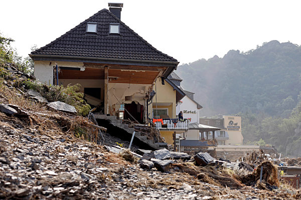 Flutschäden in der Eifel