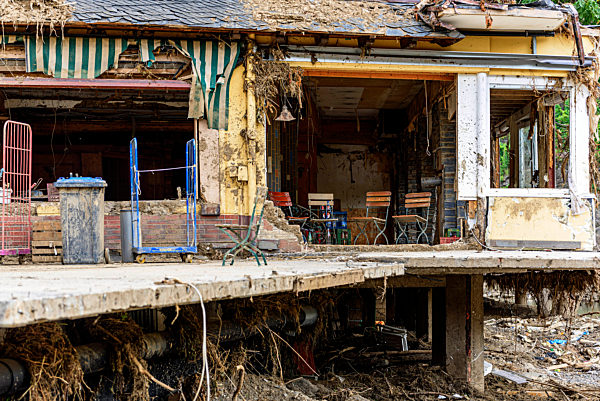 Flutschäden in der Eifel