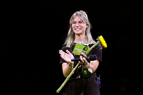 Bündnis 90/Die Grünen-Wahlkampfveranstaltung mit Annalena Baerbock in Köln