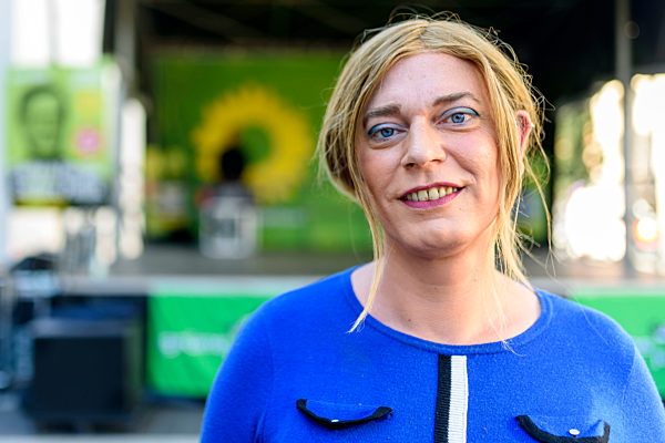 Bündnis 90/Die Grünen-Wahlkampfveranstaltung mit Claudia Roth in Nürnberg