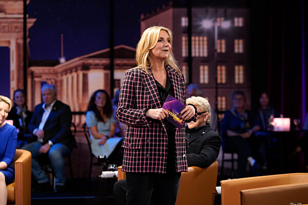 Talkshow 'Riverboat' in Berlin