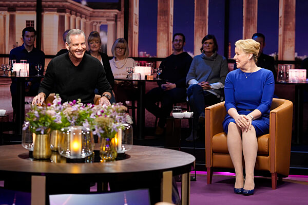 Talkshow 'Riverboat' in Berlin