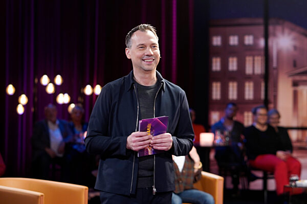 Talkshow 'Riverboat' in Berlin