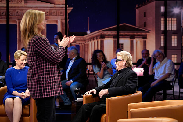 Talkshow 'Riverboat' in Berlin