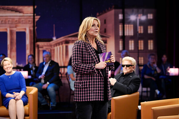 Talkshow 'Riverboat' in Berlin