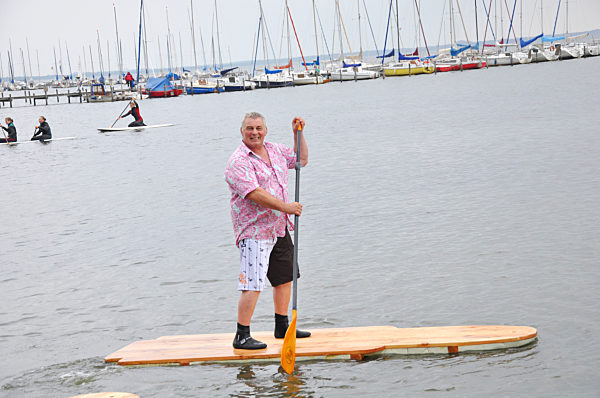 Fototermin mit Heinz Hoenig in Mardorf.