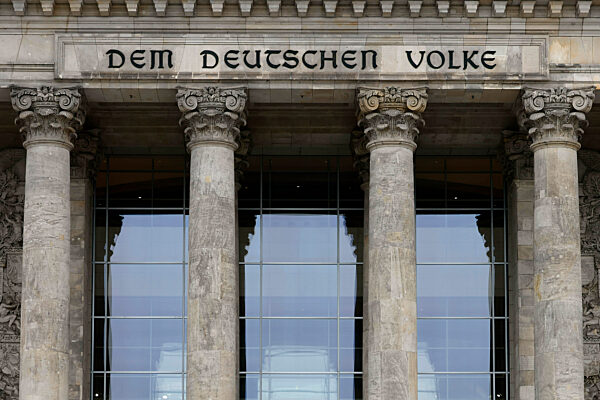 Das Reichstagsgebäude in Berlin