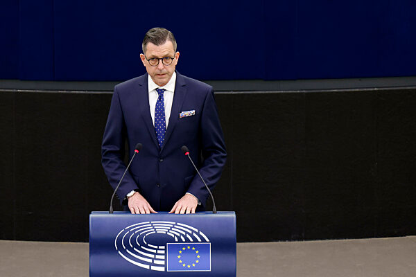 Plenartagung im EU-Parlament in Straßburg