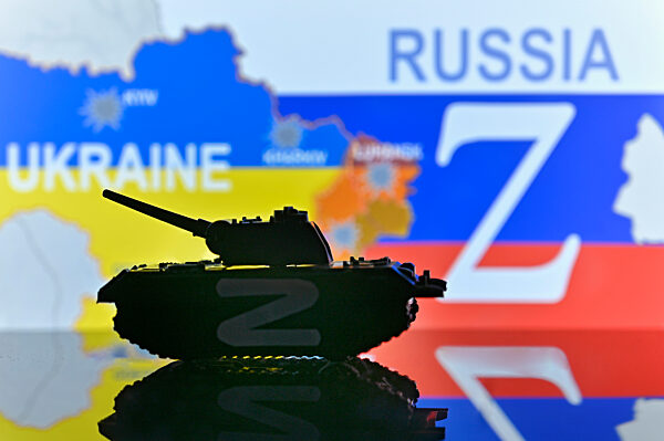 Russisches Z-Symbol im Ukraine-Krieg