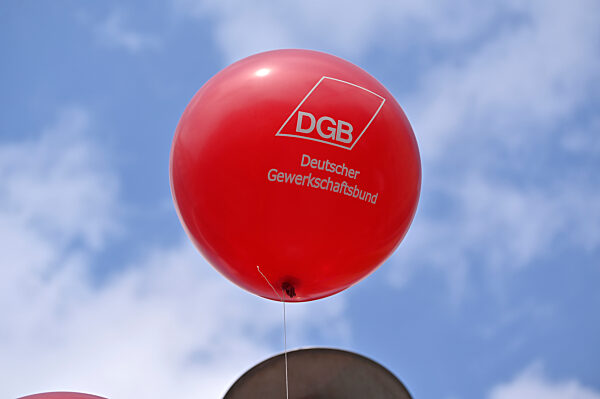 Kundegebung des DGB zum 1. Mai in Nürnberg