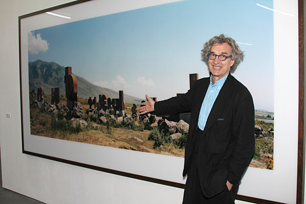 Wim Wenders Ausstellungseroeffnung in Hamburg.