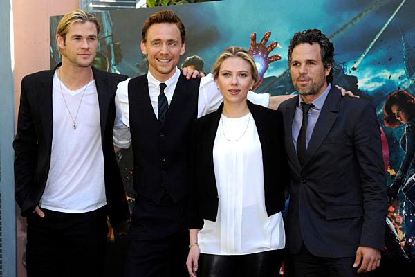 Photocall zum Kinofilm MARVEL'S THE AVENGERS in Rom.