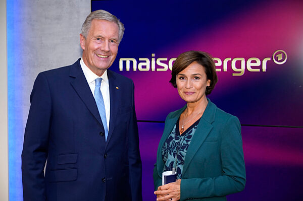 Talkshow 'maischberger' in Berlin