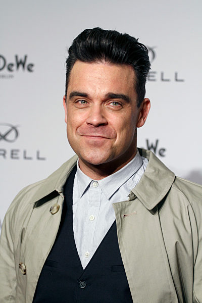 Robbie Williams Launches Men's Fashion - Label "Farrell" in Berlin
