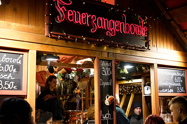 Weihnachtsmarkt am Roten Rathaus 2022 in Berlin