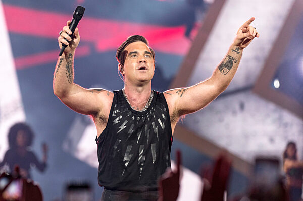 Konzert von Robbie Williams in Düsseldorf
