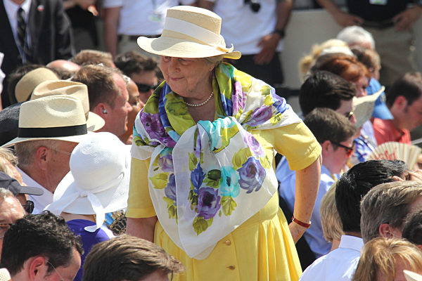 Praesident Obama spricht am Brandenburger Tor, Berlin