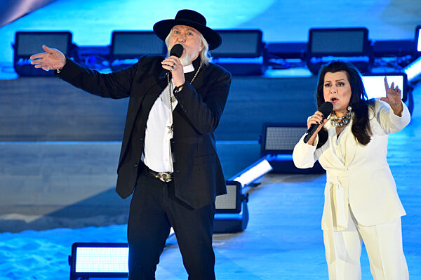 TV-Show 'Die große Schlagerstrandparty 2023 - wir feiern die 80er!' in Gelsenkirchen