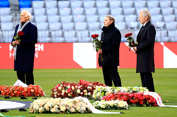 Gedenkfeier für Franz Beckenbauer in München