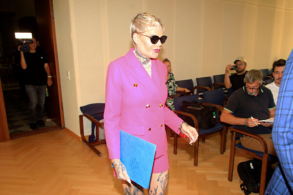 Gerichtsverhandlung von Melanie Müller vor dem Amtsgericht Leipzig