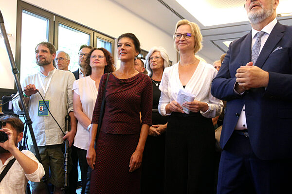 Wahlparty des BSW in Erfurt