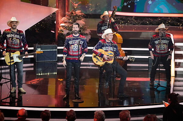 TV-Show 'Die schönsten Weihnachtshits' in Geiselgasteig