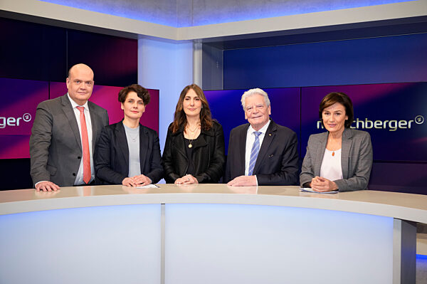 Talkshow 'maischberger' in Berlin