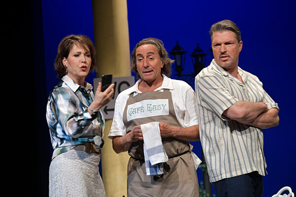 Theaterprobe 'Fisch sucht Fahrrad' in Berlin