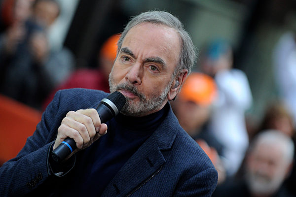 Neil Diamond Performs On NBC's 'Today', New York