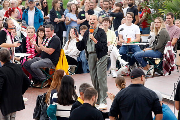 TV Show 'ZDF-Fernsehgarten' in Mainz