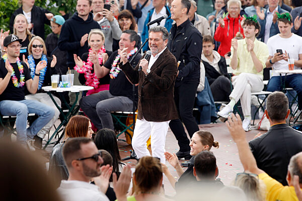 TV Show 'ZDF-Fernsehgarten' in Mainz