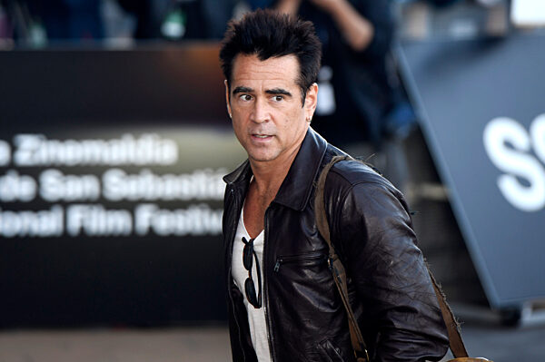 Ankunft von Colin Farrell auf dem San Sebastian International Film Festival 2025