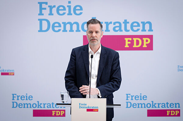 Pressekonferenz [press conference] nach der SPD Gremiensitzung in Berlin