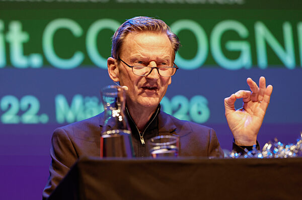 Annette Frier and Michael Kessler at lit.Cologne 2026