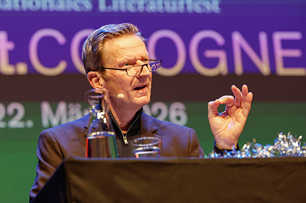 Annette Frier and Michael Kessler at lit.Cologne 2026