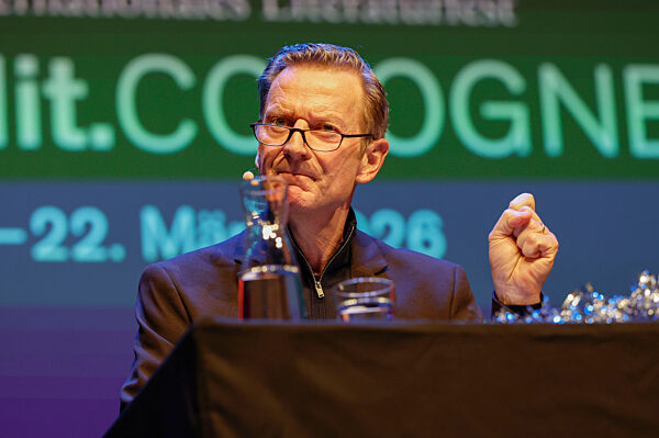 Annette Frier and Michael Kessler at lit.Cologne 2026