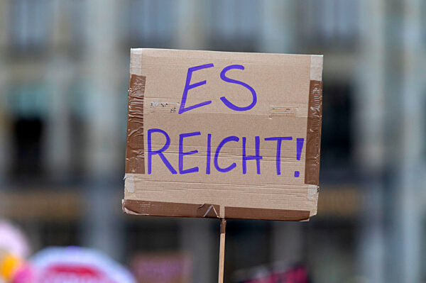 Demonstration gegen sexualisierte Gewalt in Hamburg