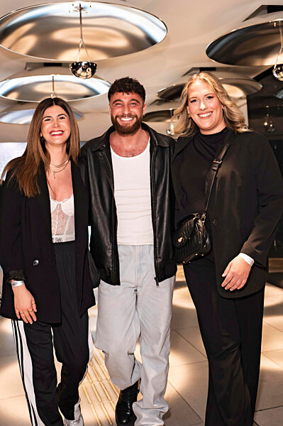 Stephie Stark, Umut Tekin und Josi Meloni bei der Preview der neuen Staffel...