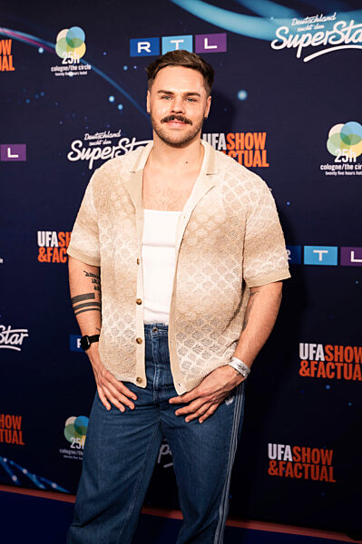 Daniel Schuhmacher bei der Preview der neuen Staffel der Castingshow DSDS...