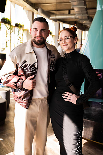 Tobo und Alice bei der Preview der neuen Staffel der Castingshow DSDS 2026...