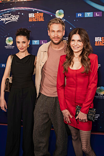 Nadine Menz, Frederic Heidorn und Tabea Heynig bei der Preview der neuen...