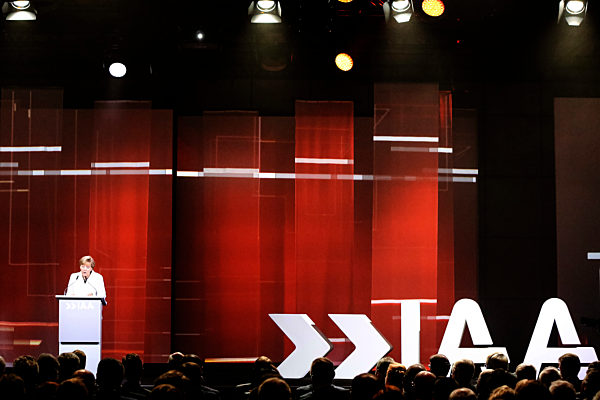 Eröffnungsfeier der 66. IAA Pkw auf der Messe Frankfurt