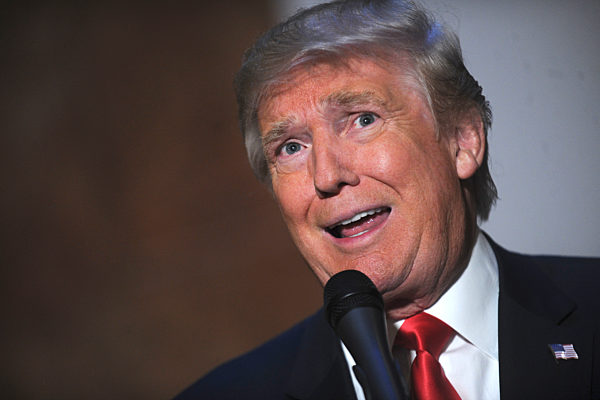 Donald Trump Buchpräsentation in New York