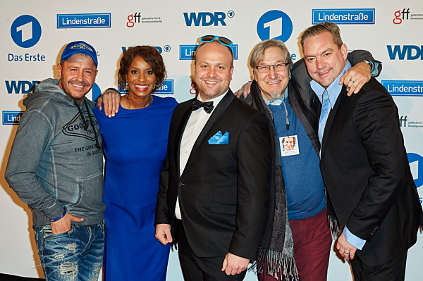 Weihnachtsfeier 30 Jahre Lindenstraße in Köln