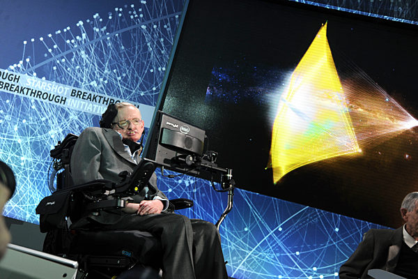 Stephen Hawking announces new space exploration initiative in New York