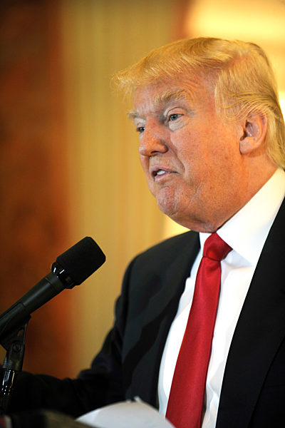 Donald Trump Holds Press Confernce In New York