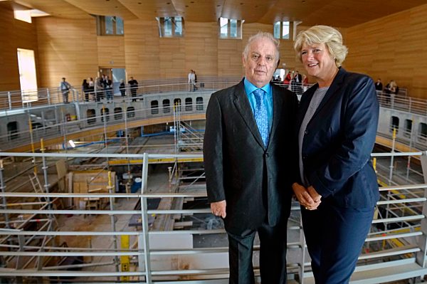 Barenboim-Said-Akademie im Magazin der Staatsoper in Berlin
