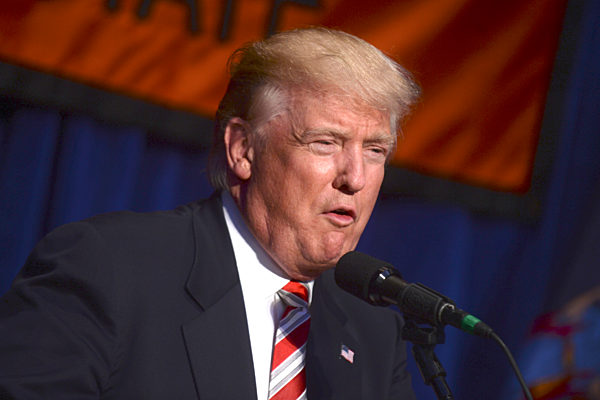 Donald Trump Speaks At Conservative Party Reception In New York